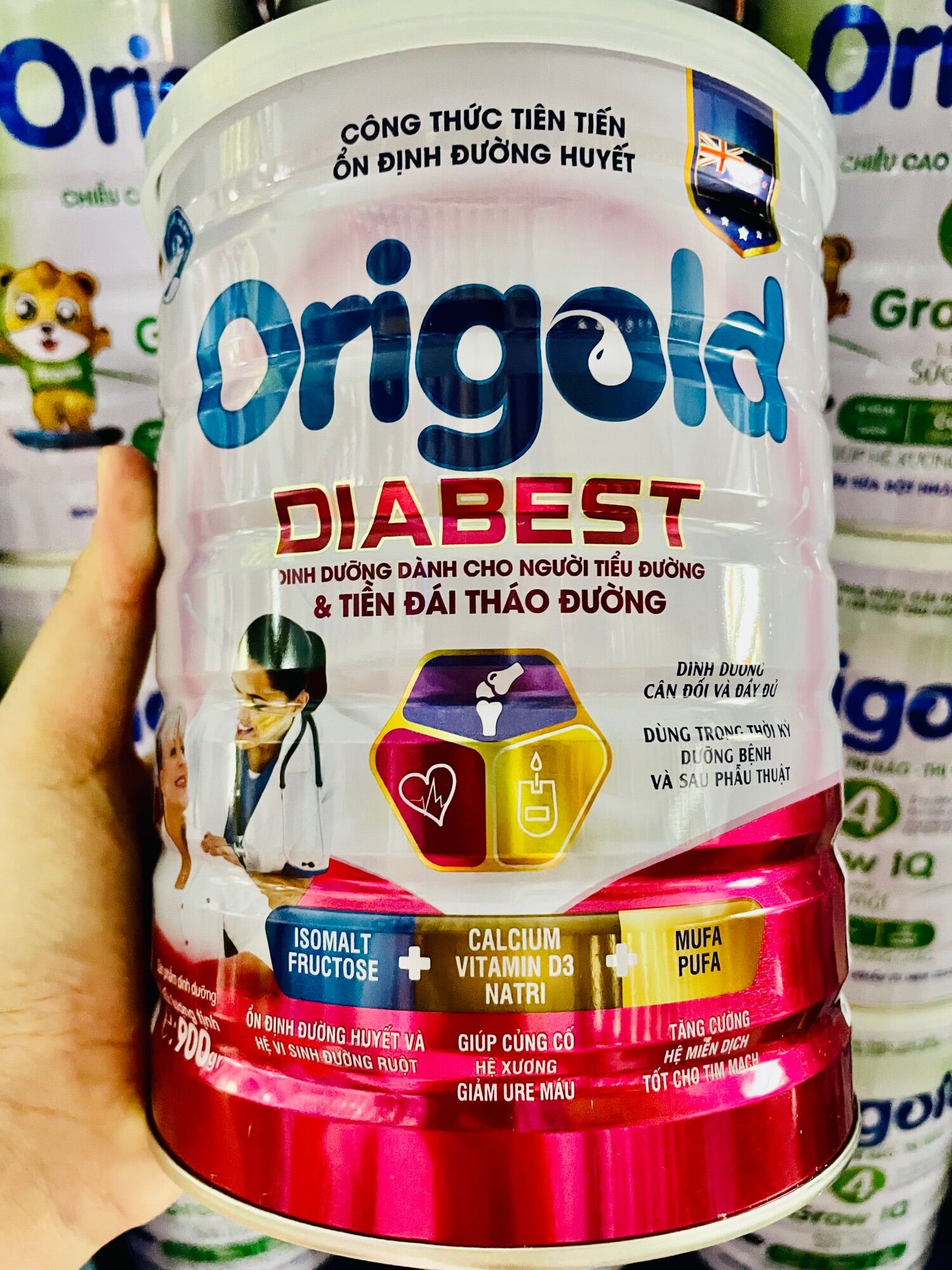 Sữa Bột Origold Diabest Cho người tiểu đường