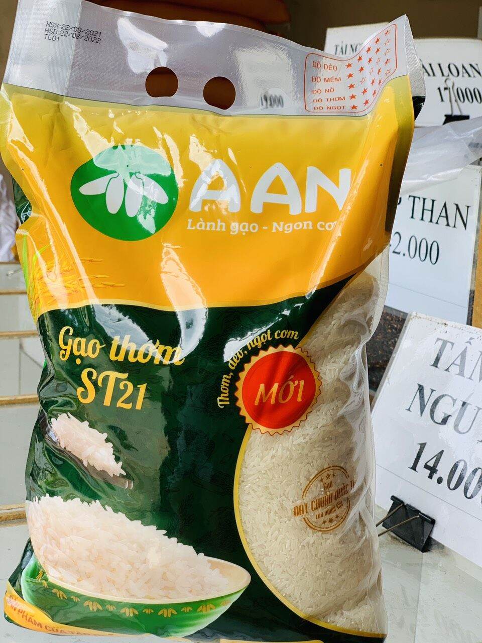 Gạo st21 bịch 5kg