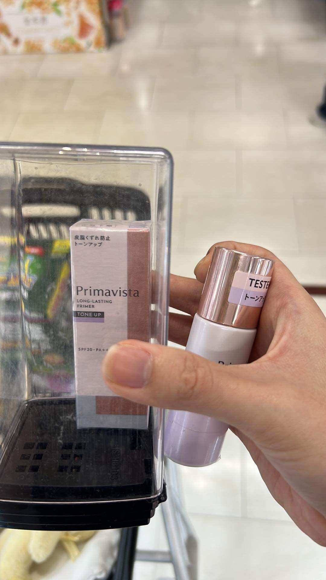 Kem Lót Sofina Primavista Long Lasting Base UV cho da dầu
