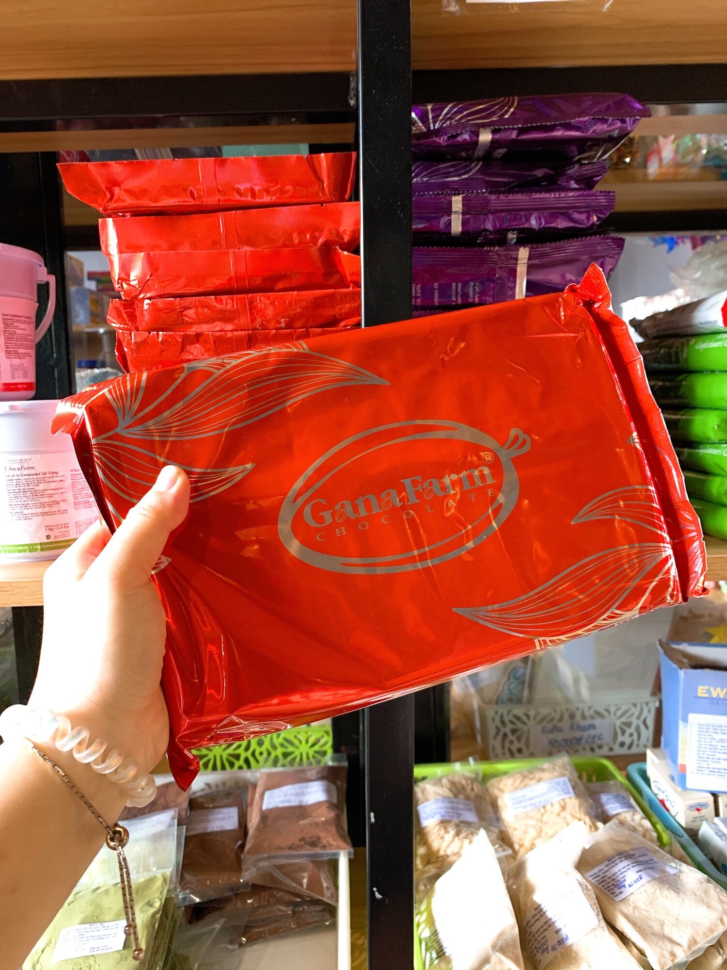 Socola compound thẻ đen hiệu gana 1kg