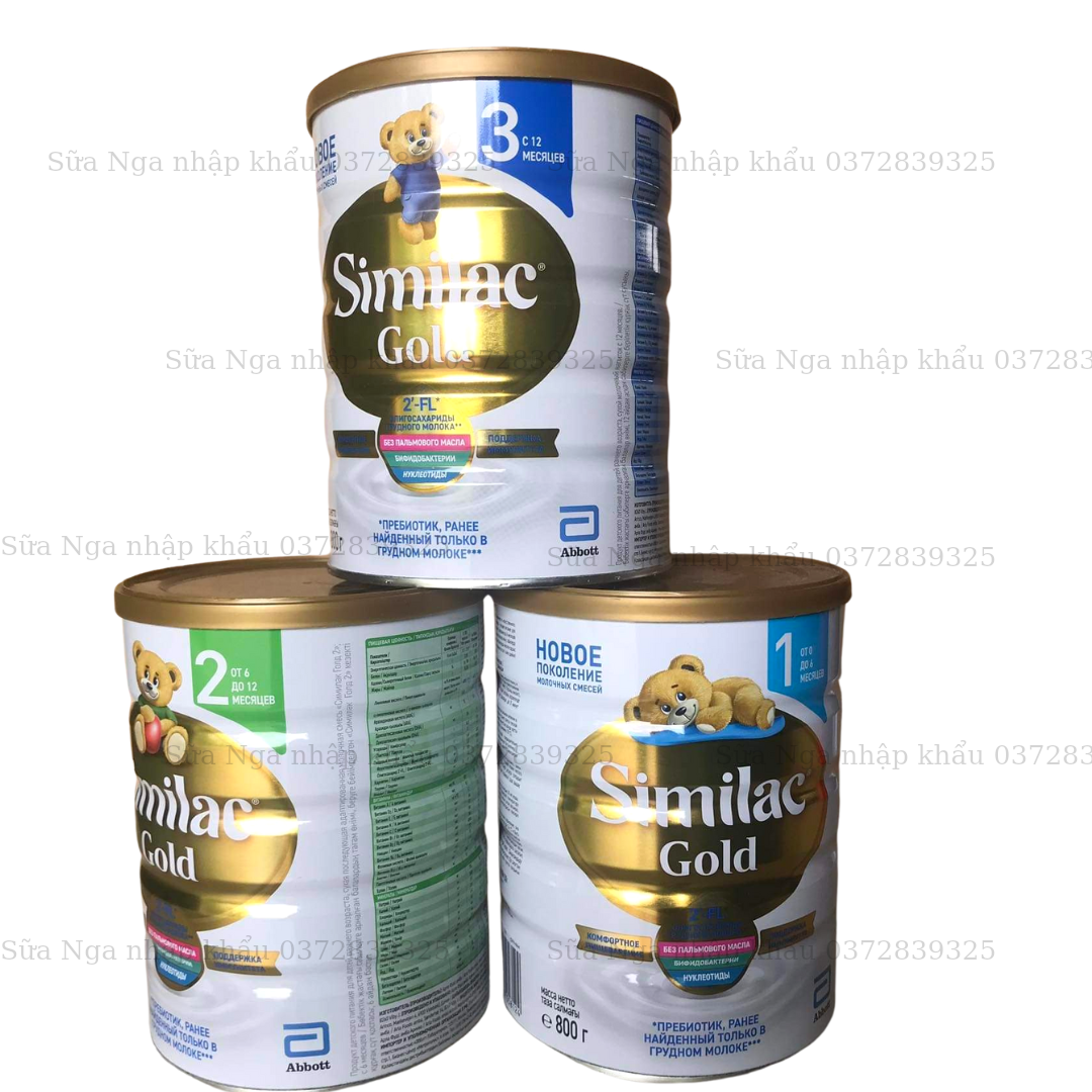 sữa SIMILAC GOLD Nga số1234, hộp 800g
