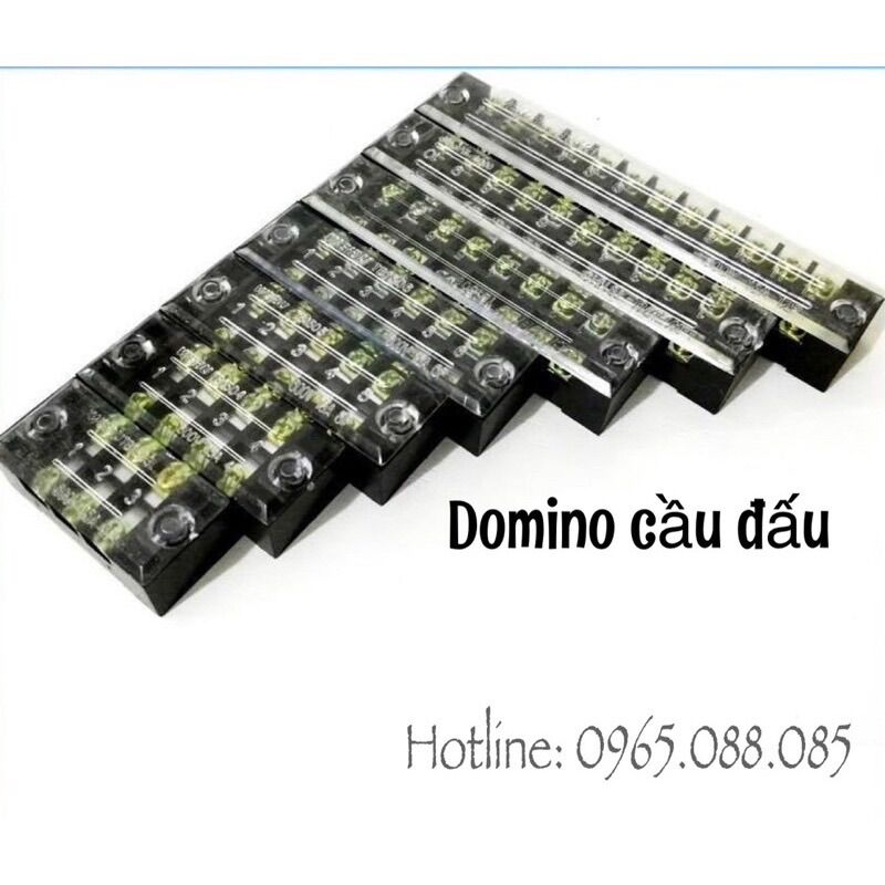 Cầu đấu điện domino các loại 15a/25a/45a - 4p/6p/12p