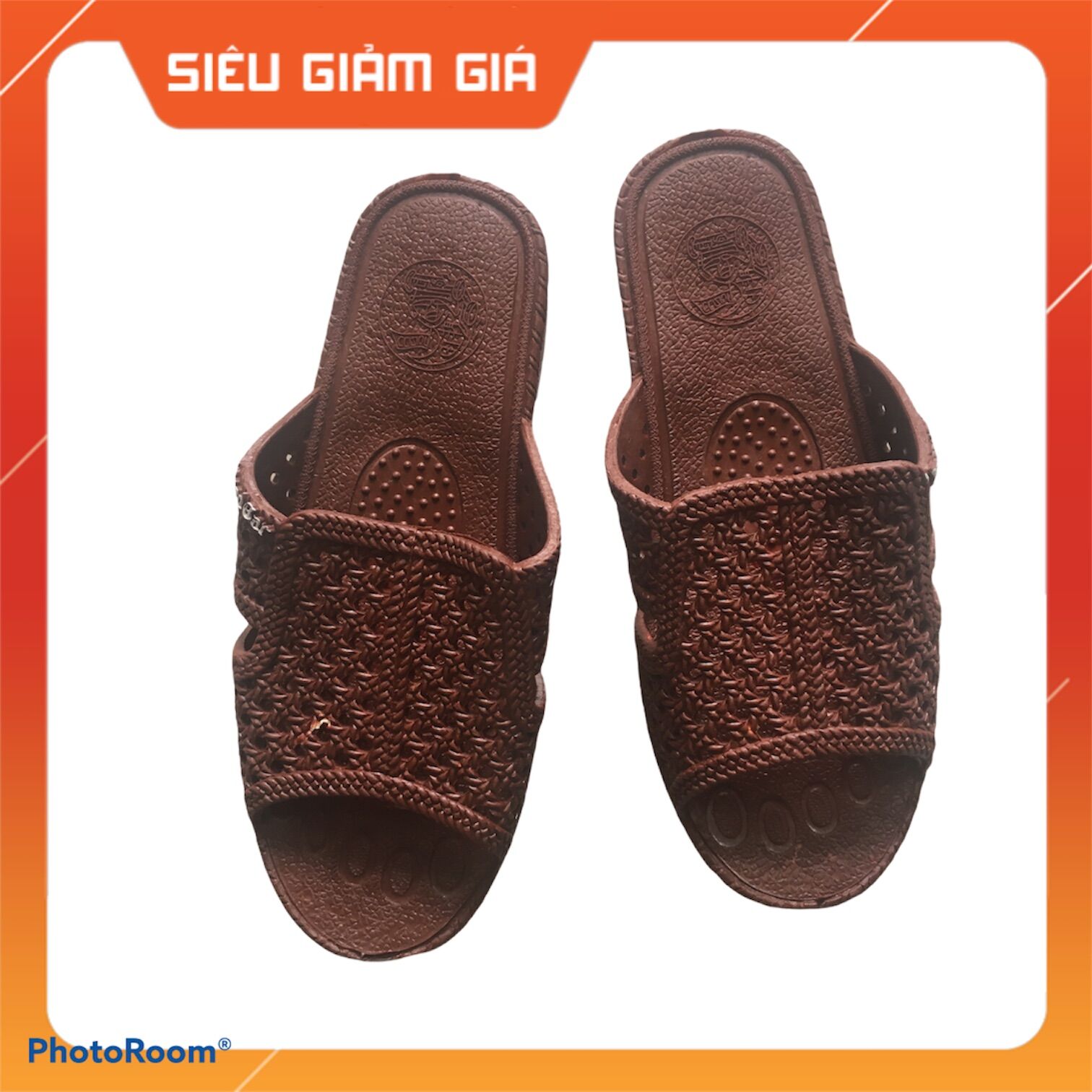 DÉP TỔ ONG  MÀU Nâu -Giao hàng theo size, màu , không giao theo Hãng dép