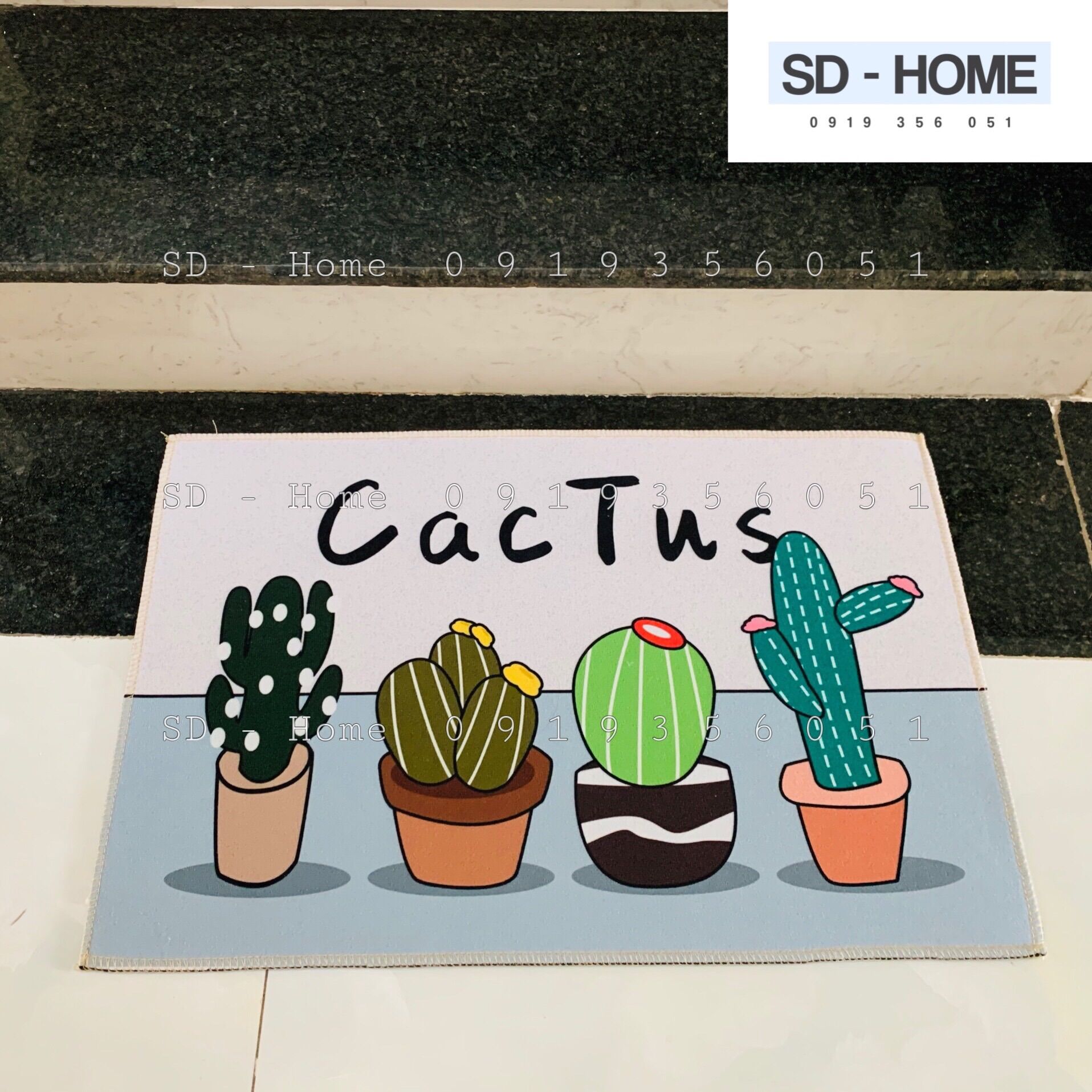 [HCM]Thảm Dậm Chân Hình 3D siêu đáng yêu