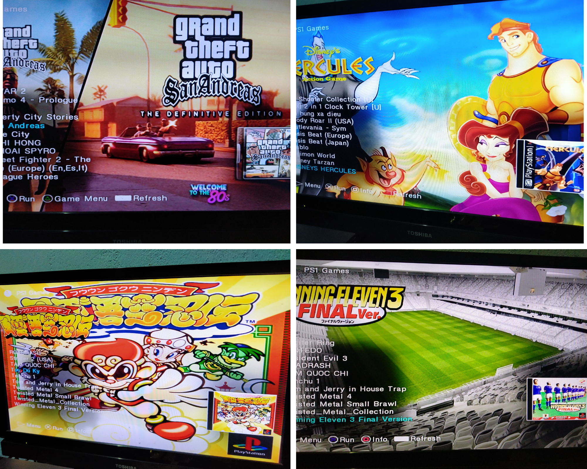 SAVE BOOT 8MB VÀ Ổ CỨNG 320GB cho PS2. FULL GAME