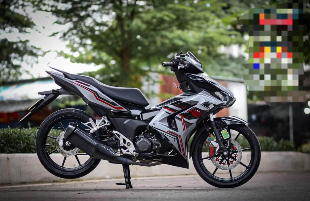 Tem rời Winner V3 - Mẫu tem Rs 150 dán xe bạc
