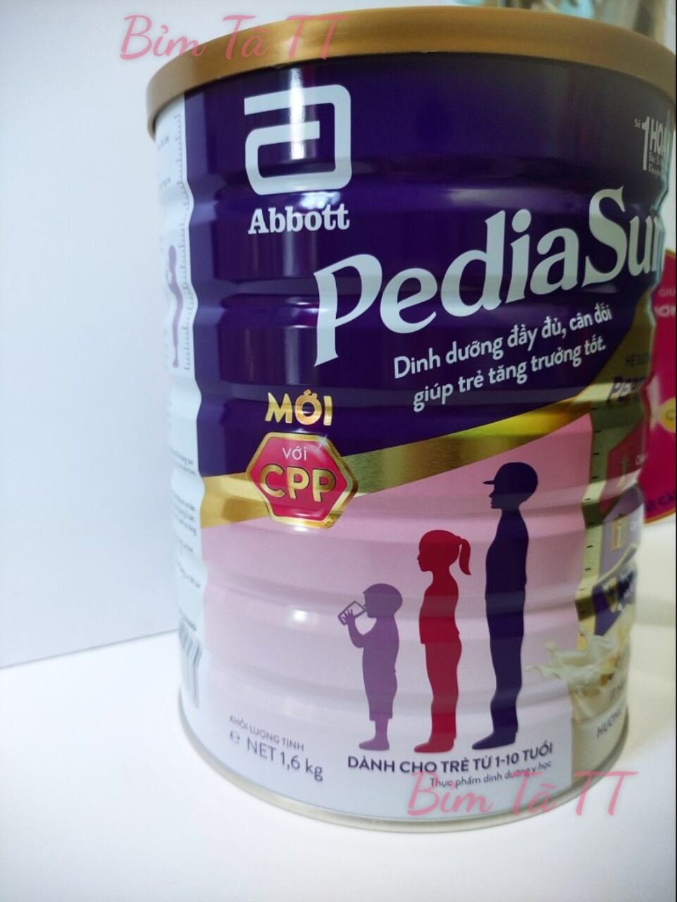 Sữa Pediasure CPP ÍT NGỌT 1kg6/1,6kg date mới 2025
