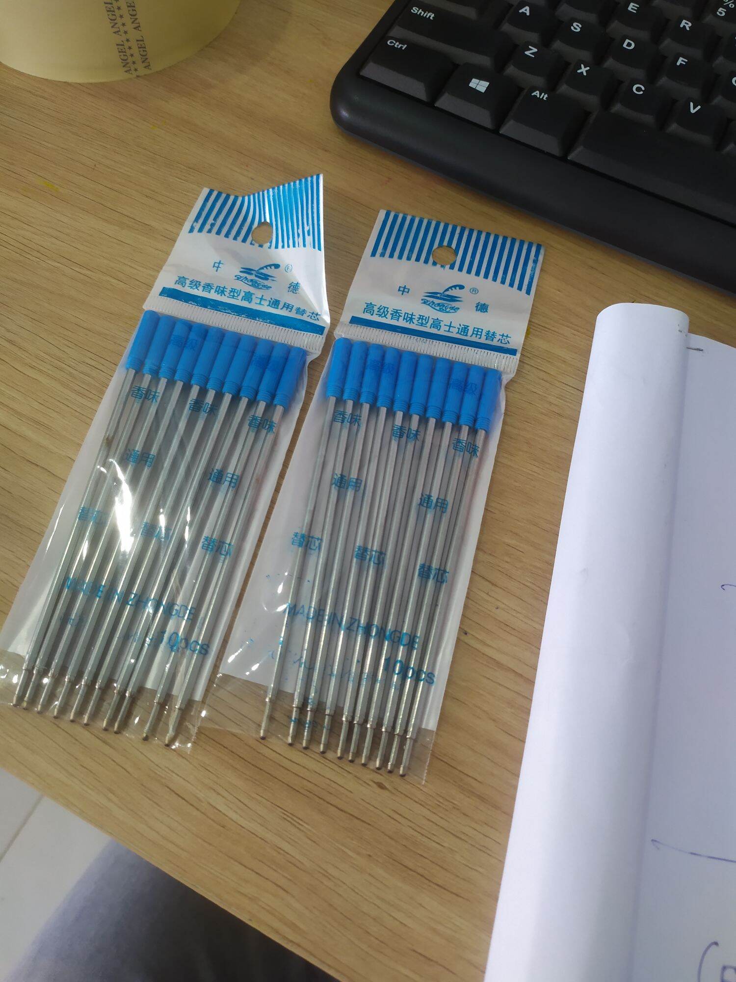 10 ruột bút ký kim loại cox 0.7mm, ruột bút dự phòng | quà tặng lưu niệm