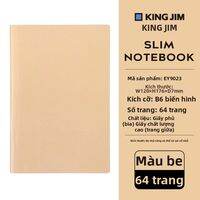 KING JIM | Sổ Ghi Chép B6 Nghệ Thuật Retro Đẹp Mắt