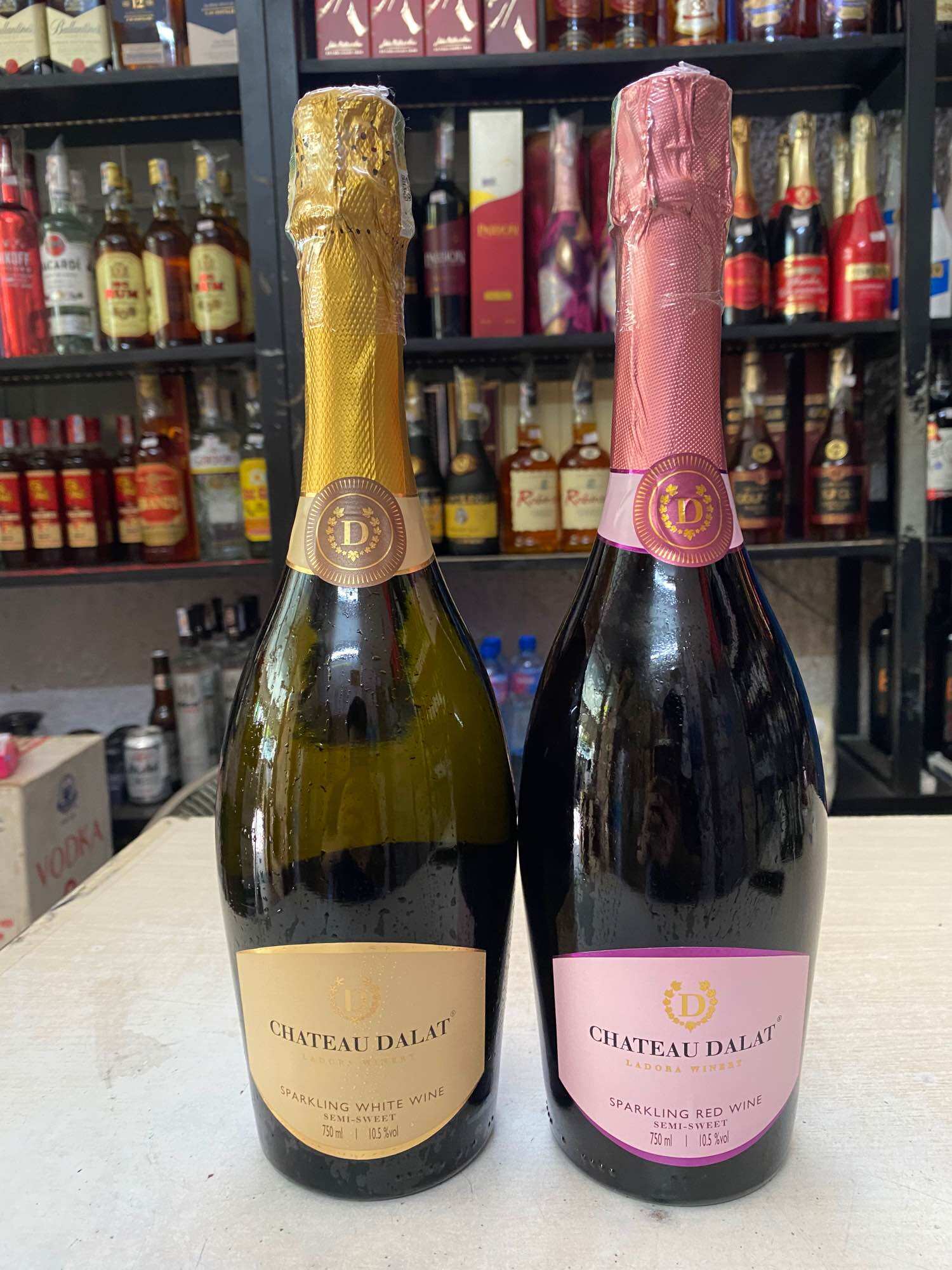 Vang Nổ Đà Lạt Chateau Dalat SPARKLING 10.5% 750ml