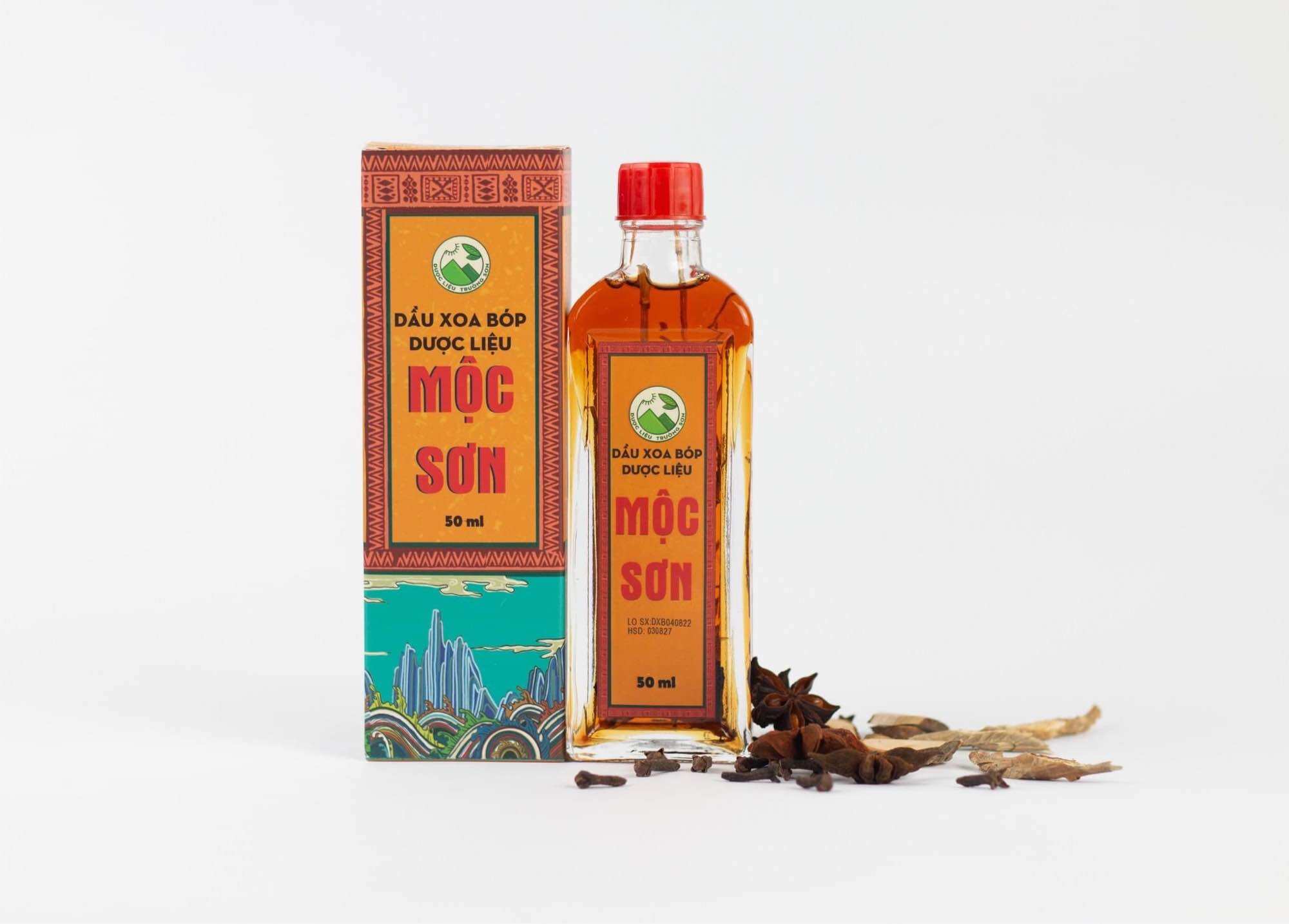 Dầu xoa bóp dược liệu Mộc Sơn