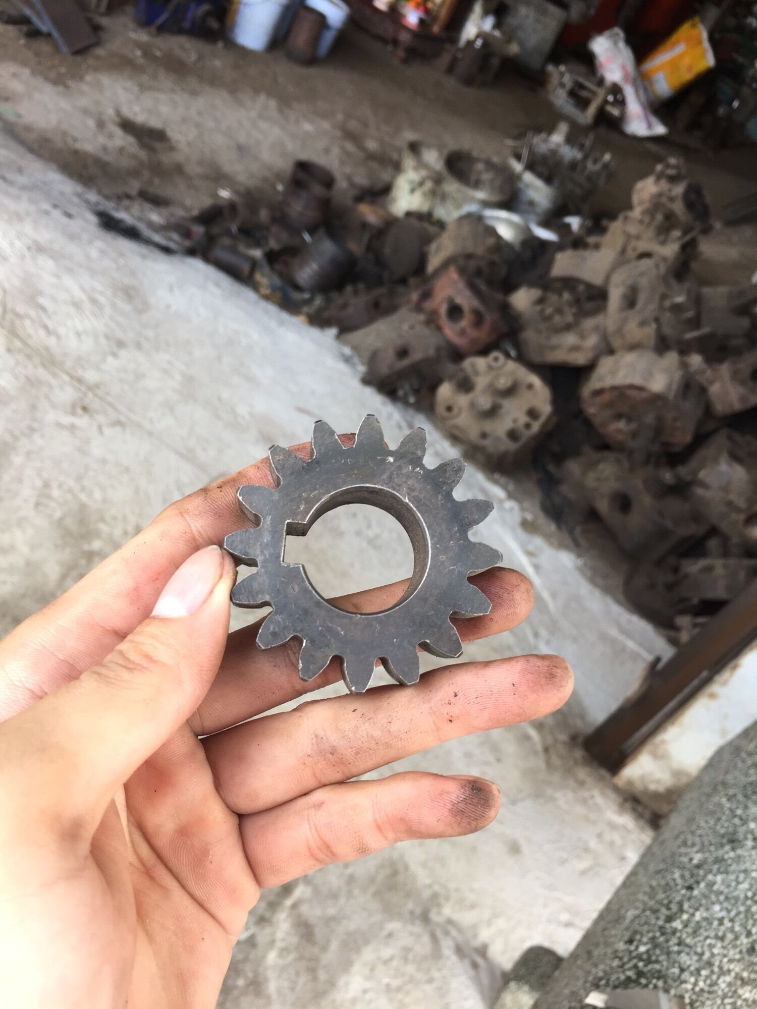Bánh răng giảm tốc Gt10, disico 17 răng