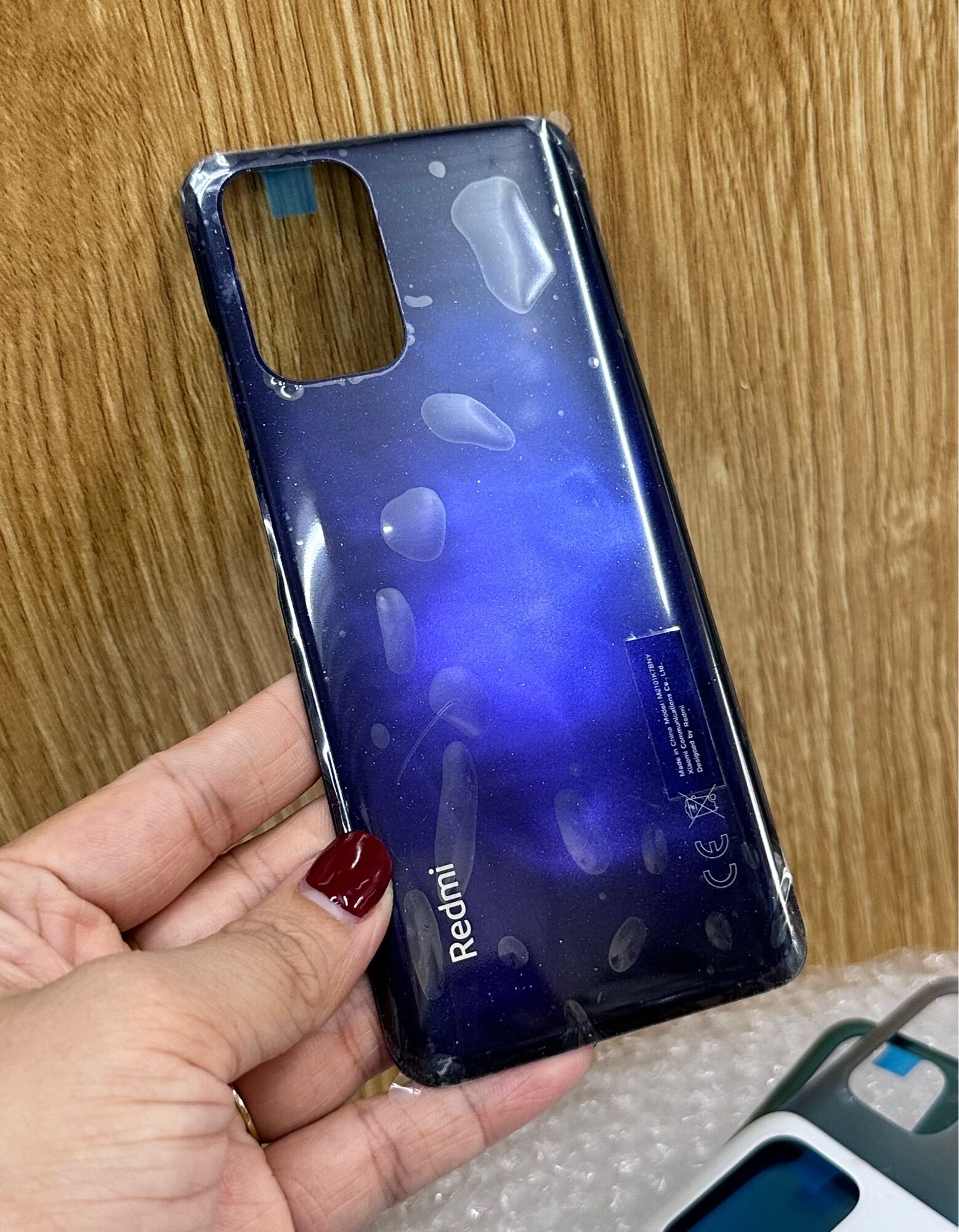 Nắp lưng xiaomi redmi note 10 , note 10s công ty