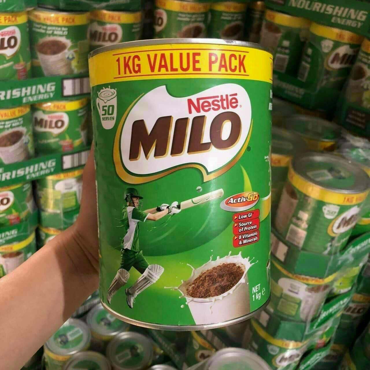 Sữa bột Milo 1 kg Chính Hãng Nestlé Từ Australia