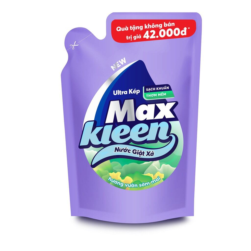Nước giặt max kleen hương hoa nắng 600 gr - nước giặt maxkleen 600 gr