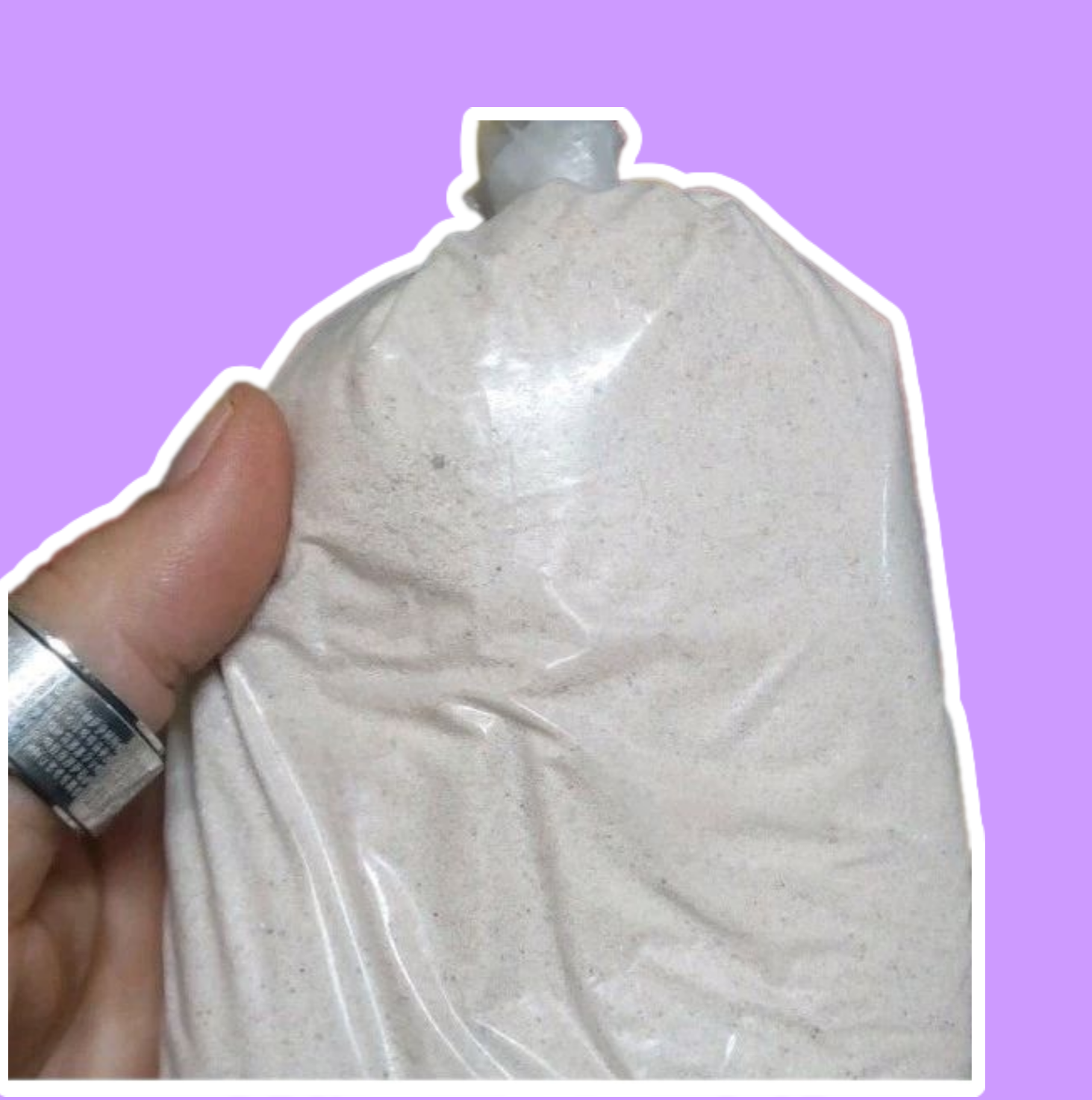2 bịch cát trắng để lư hương