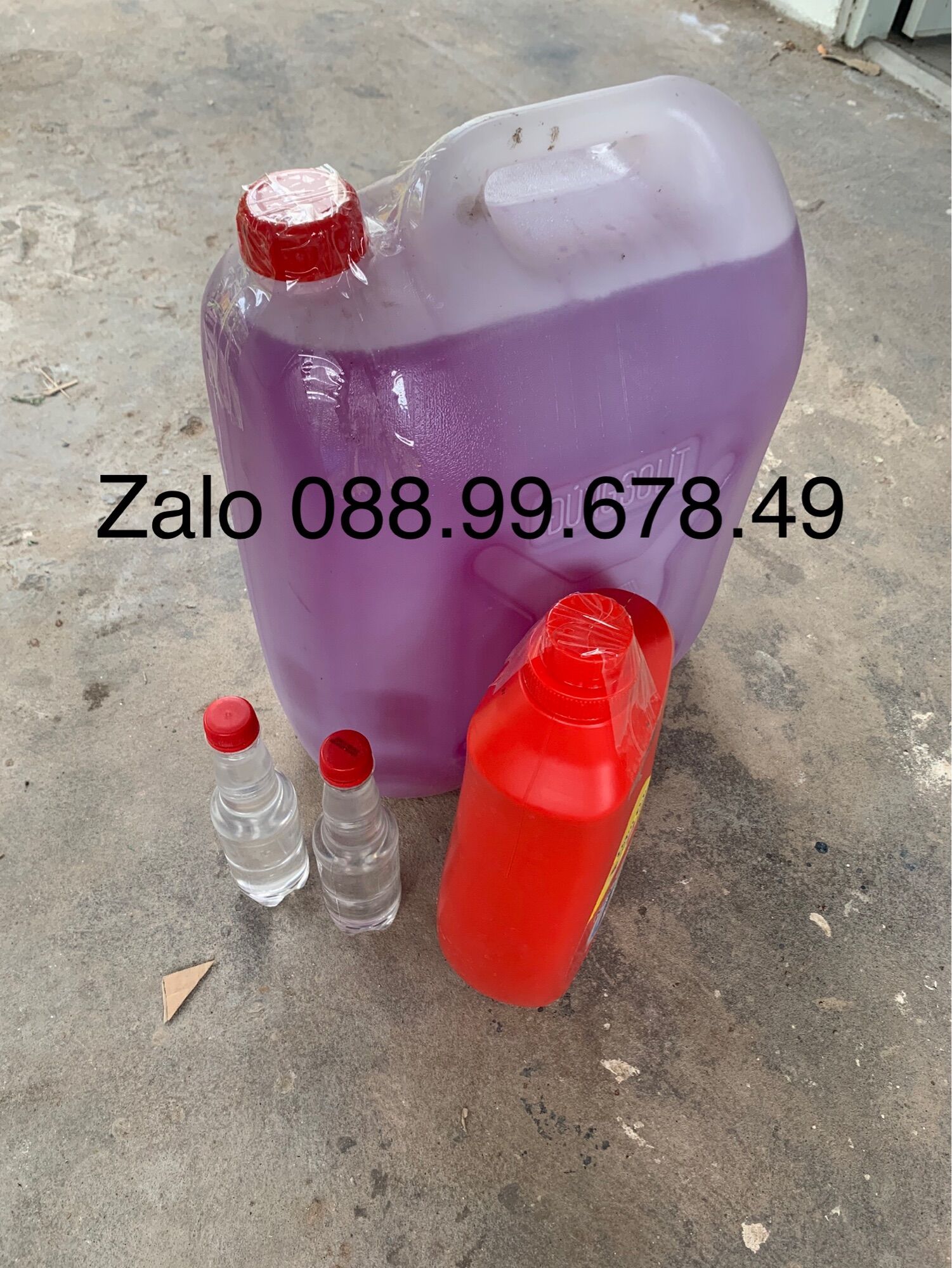 Nhựa composite polyester 3kg - 5kg kèm xúc tác