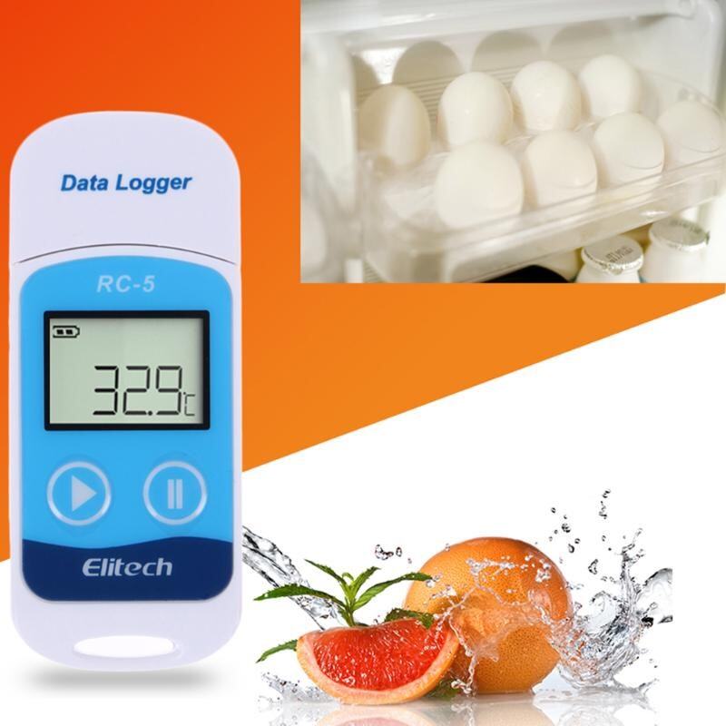 MIAOJIANHAN | Máy Ghi Dữ Liệu Nhiệt Độ Mini