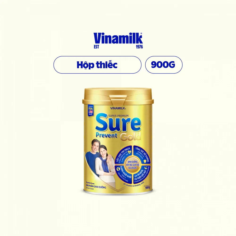 Sữa bột vinamilk sure prevent gold 900g