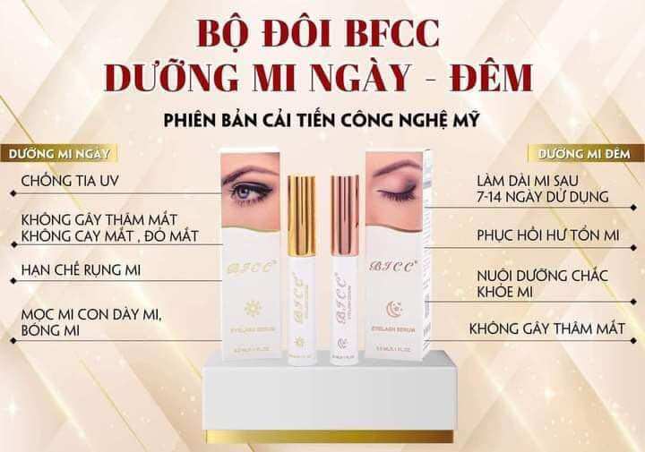 Bộ đôi dưỡng mi ngày và đêm