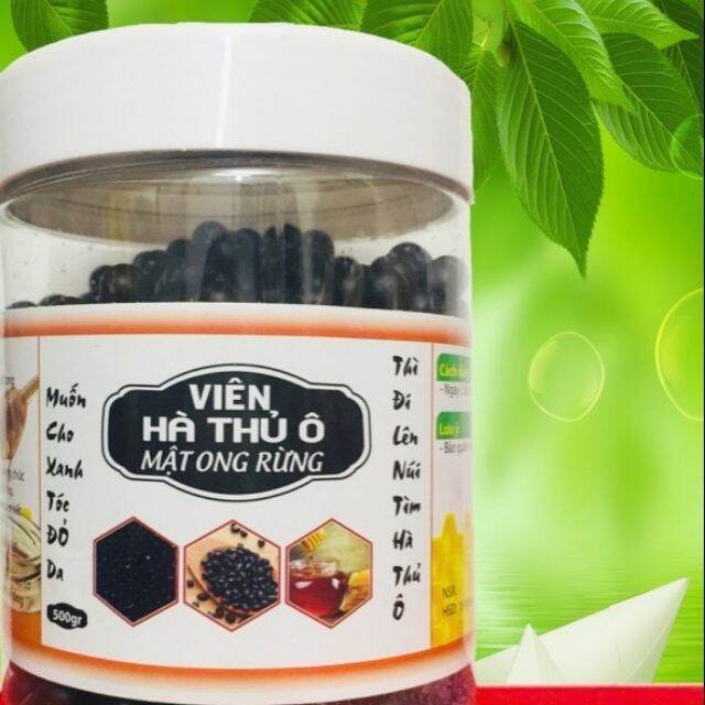 Combo 2kg viên hà thủ ô mật ong rừng