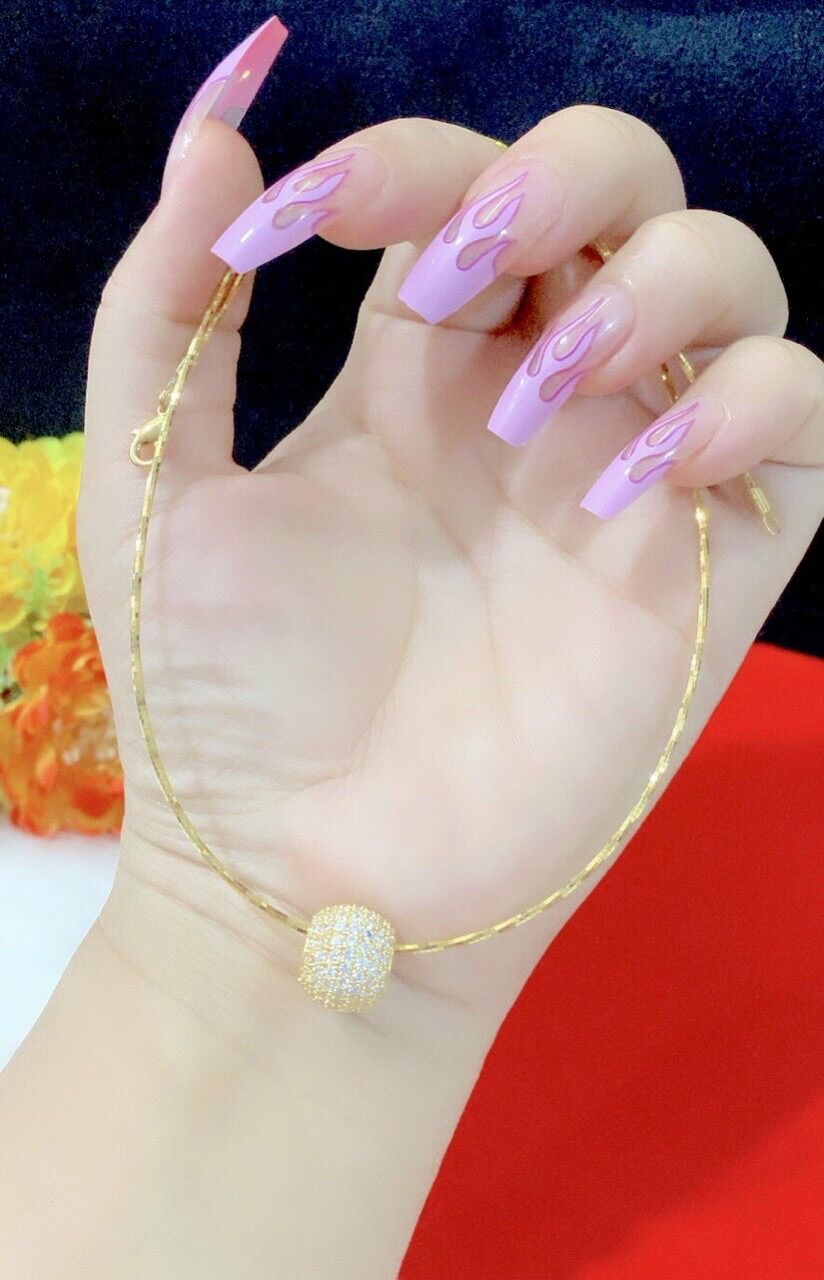 Kiềng bính dẻo mặt bi mạ vàng 18k mẫu mới cực xinh