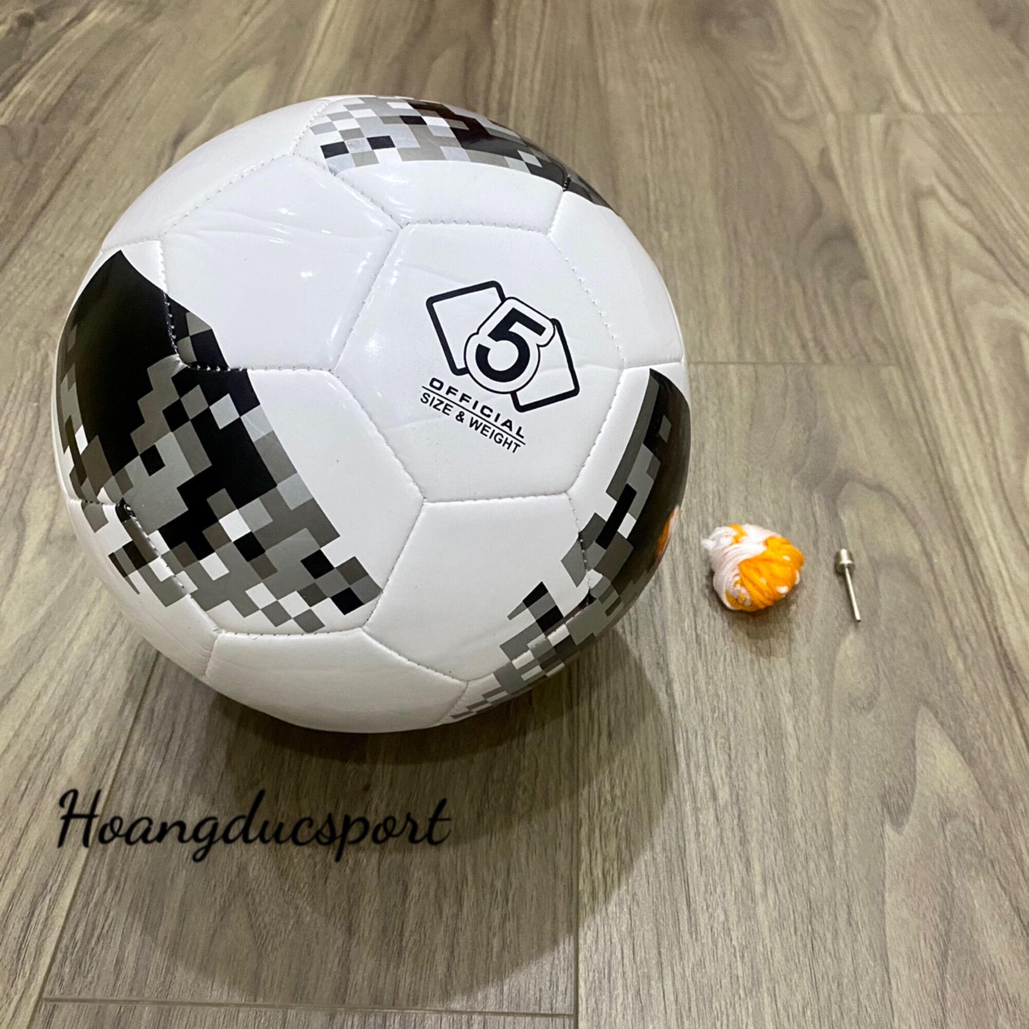 BÓNG ĐÁ SỐ 5 MẪU WORLD CUP 2018(TẶNG TÚI LƯỚI+KIM BƠM)