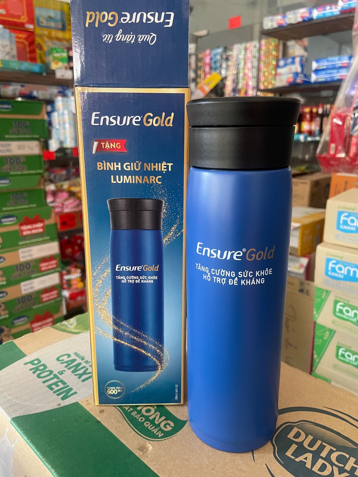 ——Bình giữ nhiệt lumiarc 600ml -hkm ensure