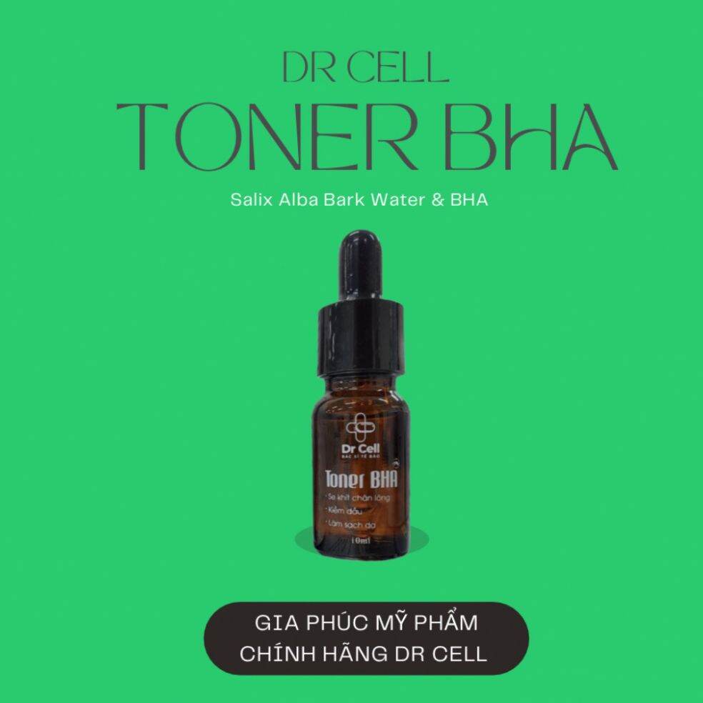 Toner bha dr cell se khít lỗ chân lông, cân bằng cho da đều màu chai 5ml