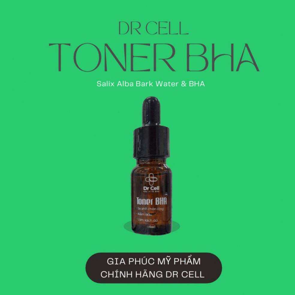 TONER BHA DR CELL SE KHÍT LỖ CHÂN LÔNG, CÂN BẰNG CHO DA ĐỀU MÀU CHAI 5ML