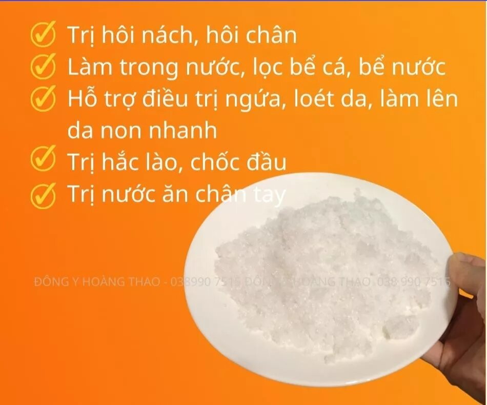 Phèn chua  dạng cục 1kg