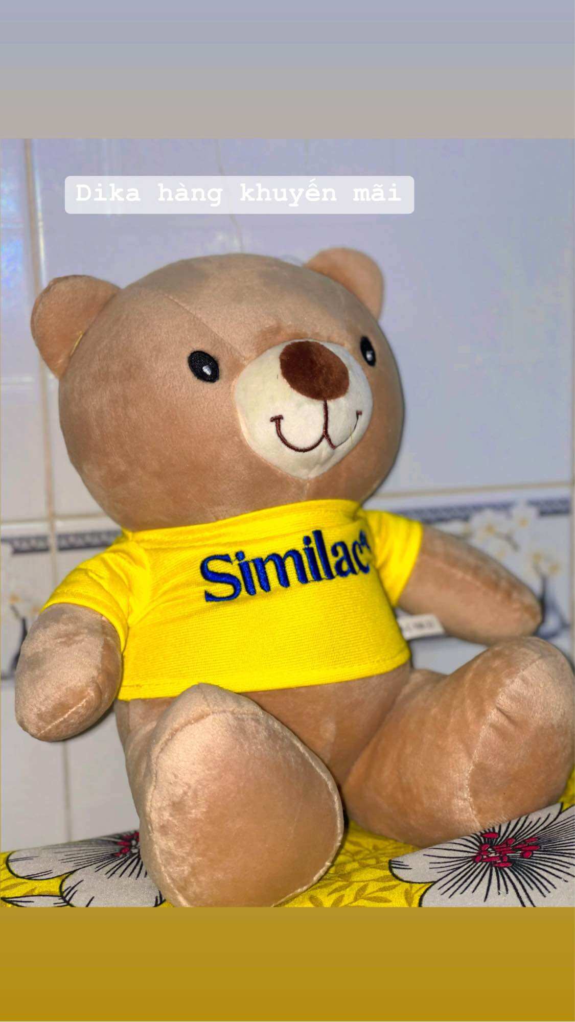 Gấu Teddy Similac bông cao cấp
