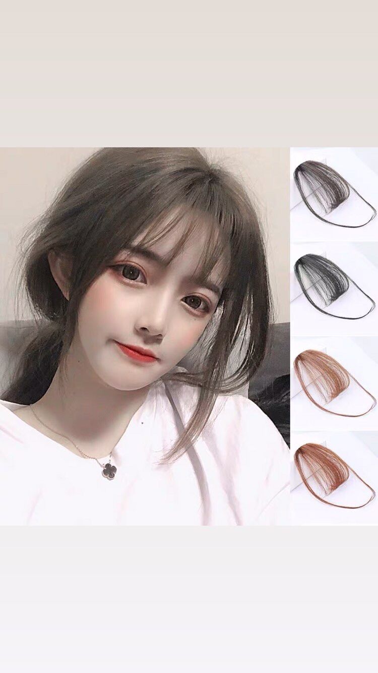 Tóc giả mái thưa dệt bằng tóc thật