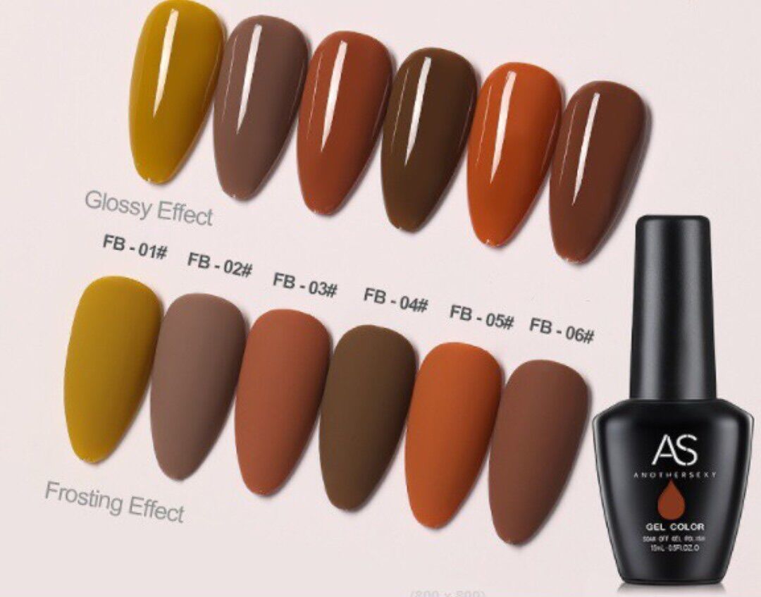 Sơn gel as màu nâu tây - mã fb chai 15ml
