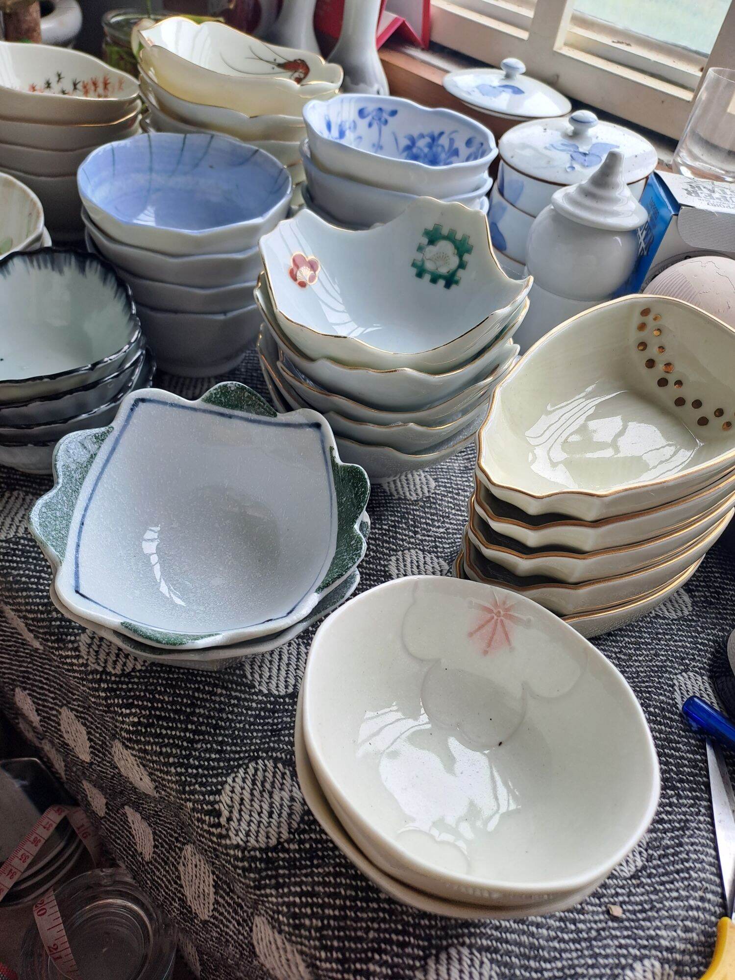 Chén chè, chén bánh bèo, chén chấm Gốm sứ nhật 2hand