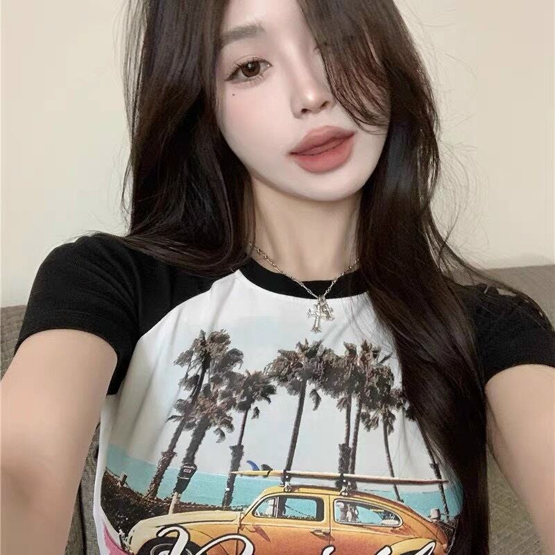 ÁO CROPTOP IN HÌNH PHONG CÁCH CCD1