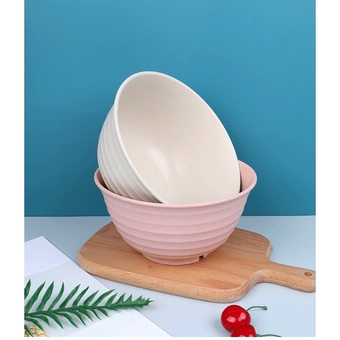 Tô to 17cm sản phẩm màu pastel siêu xinh làm từ lúa mạch