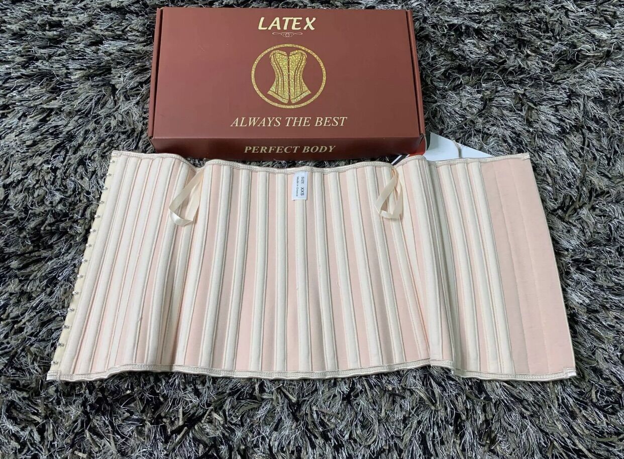 latex 25 xương cao 25 cm, đai nịt bụng giảm mỡ Chuẩn Hi Lạp