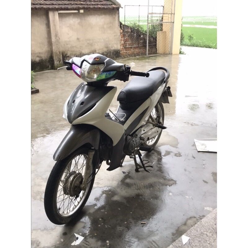 Decan Màu Trắng Trang Trí Xe Máy Ô Tô