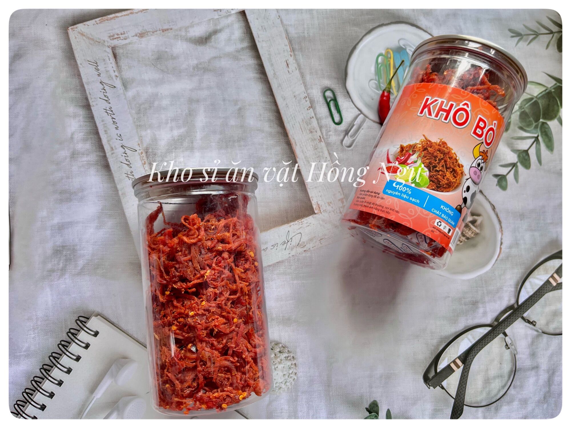 Khô bò sợi ngắn 300g