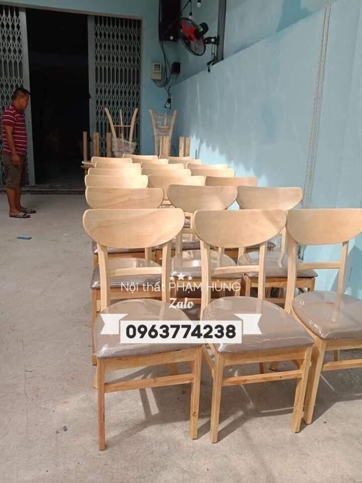 Ghế gỗ mặt trăng thanh lý số lượng lớn giá rẻ
