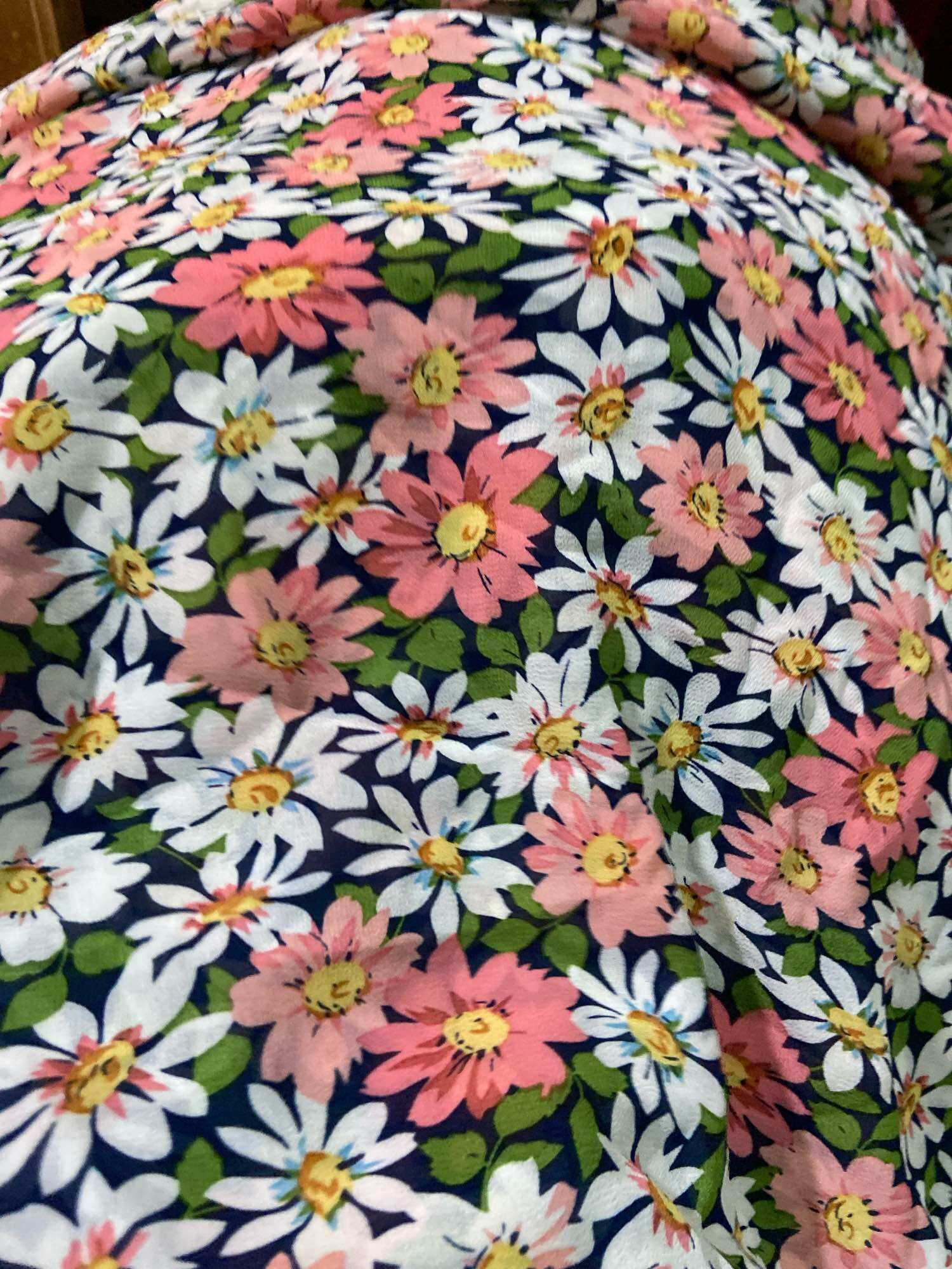 70cm x 1m5 vải von hoa xinh may đồ bé (S11)