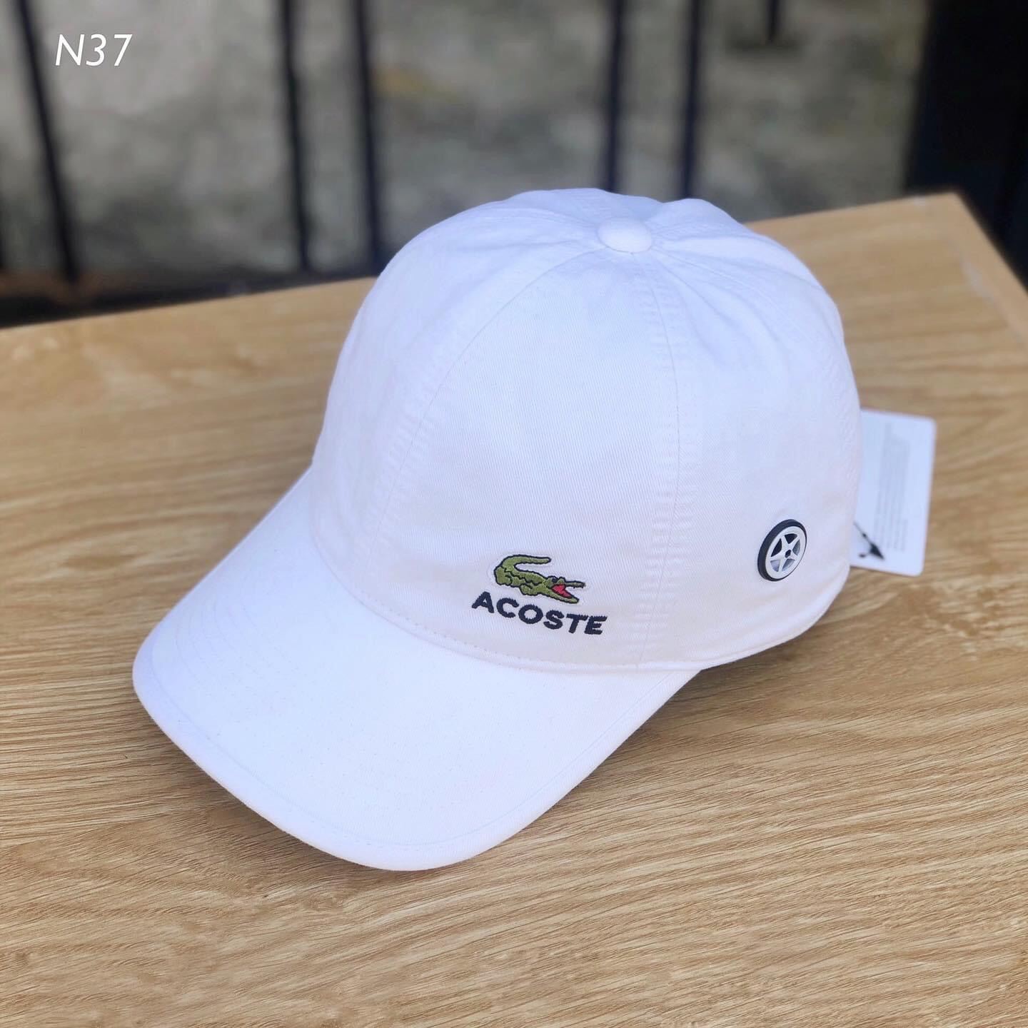 Mũ Lưỡi Trai cá sấu 🐊 Mini Trắng Và Đen - NÓN LƯỠI TRAI 2023 nam nữ CHẤT VẢI COTTON HÀN CAO CẤP ĐUÔI KHÓA XỊN