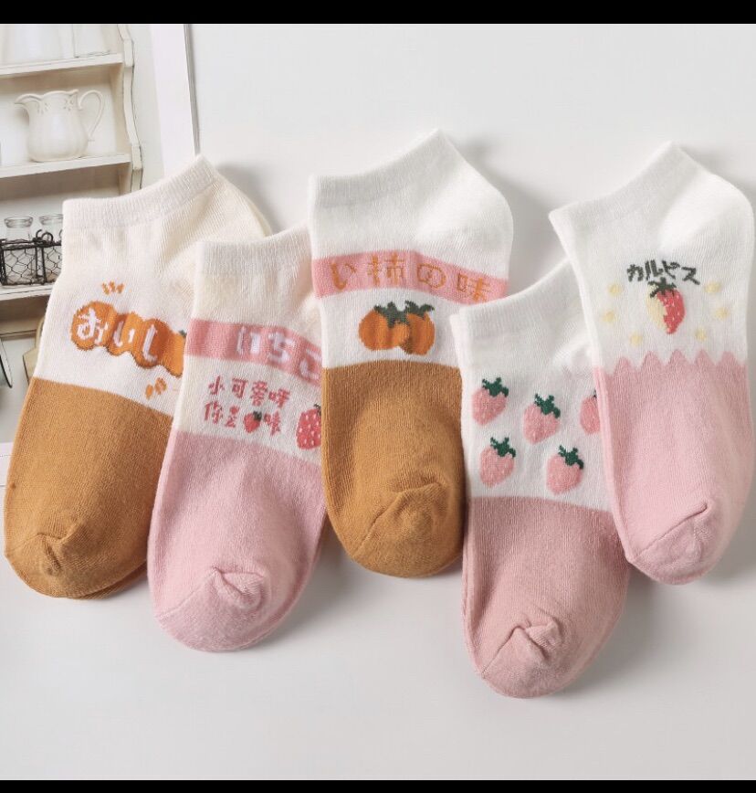 Vớ nữ cổ ngắn vintage sử dụng cả tuần, tất nữ cổ thấp thoáng mát khử mùi