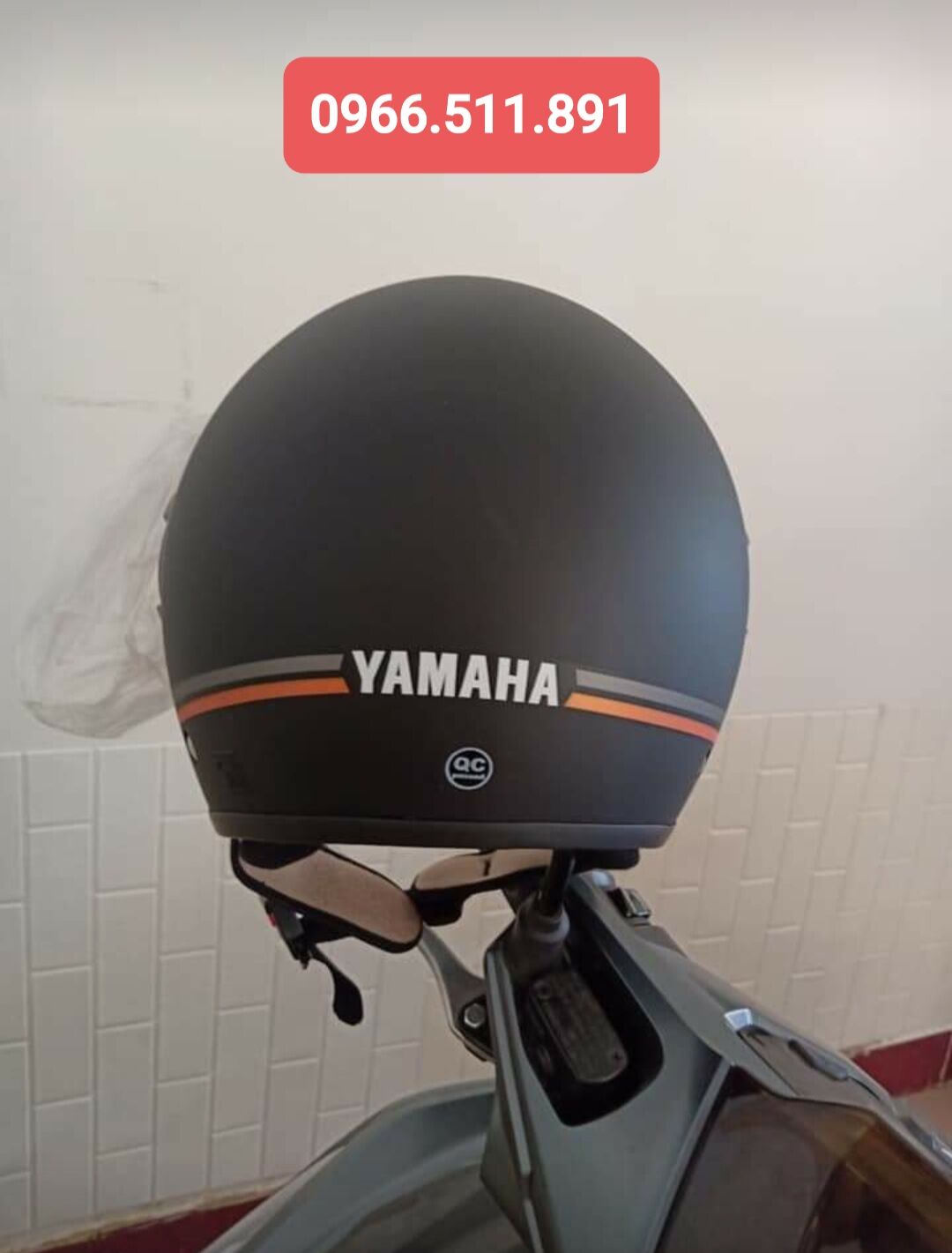Nón bảo hiểm yamaha SRX 3/4 hàng nhập khẩu theo xe.
