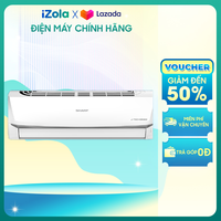 [GIAO TẠI HCM] Máy lạnh Sharp Inverter 2 HP AH-X18ZEW - Mát lạnh tức thì với chế độ Super Jet - Hẹn giờ bật tắt máy - Chế độ ngủ đêm Best Sleep