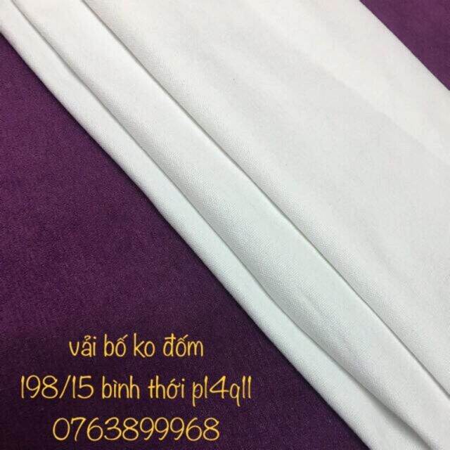 Vải bố trắng tẩy 1.6mx2m
