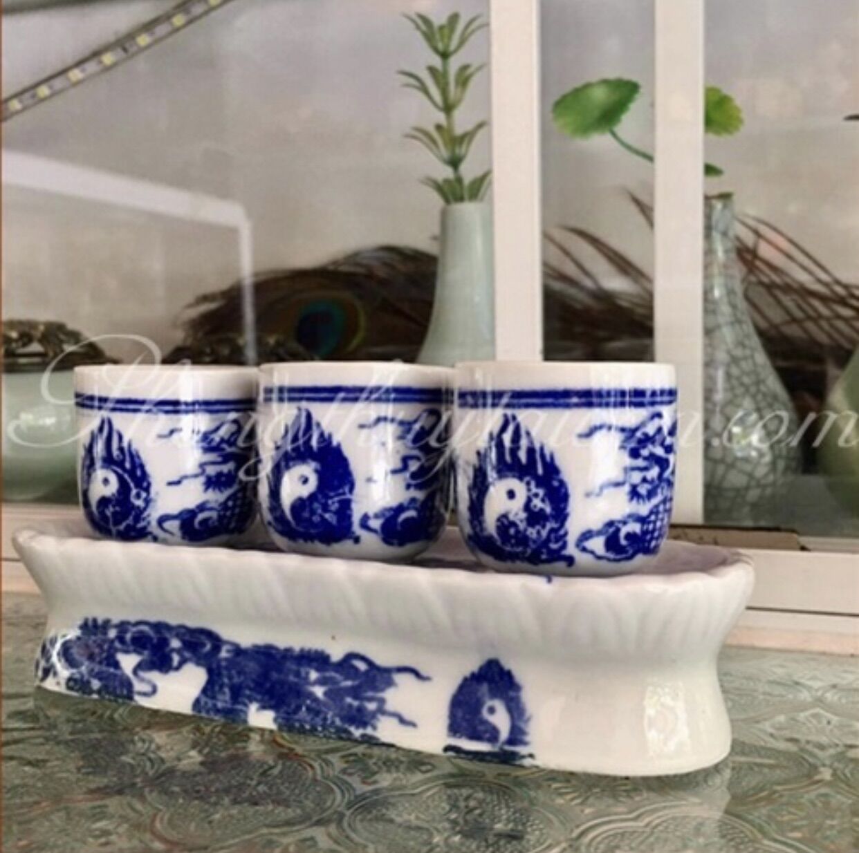 COMBO ĐỒ SỨ THỜ MEN LAM