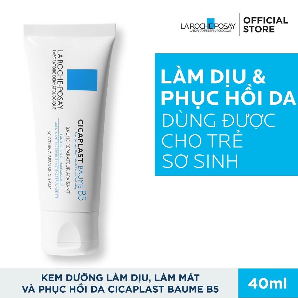 (100Ml) La Roche Posay Cicaplast Baume B5 Kem Phục Hồi Tái Tạo Da Tổn Thương