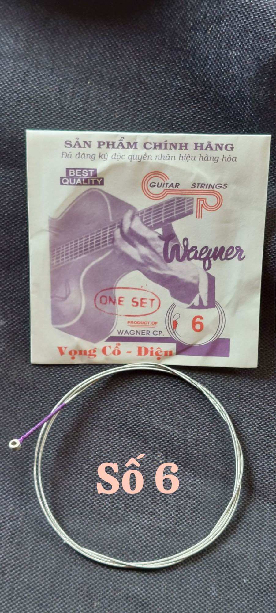 Dây đàn guitar vọng cổ điện (Bộ 06 sợi)